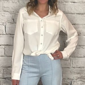 Double Pocket Blouse